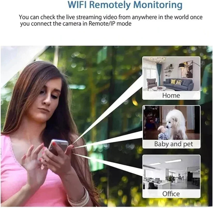 📷 Mini WiFi Camera | 1080P HD, Night Vision & Easy Wireless Setup