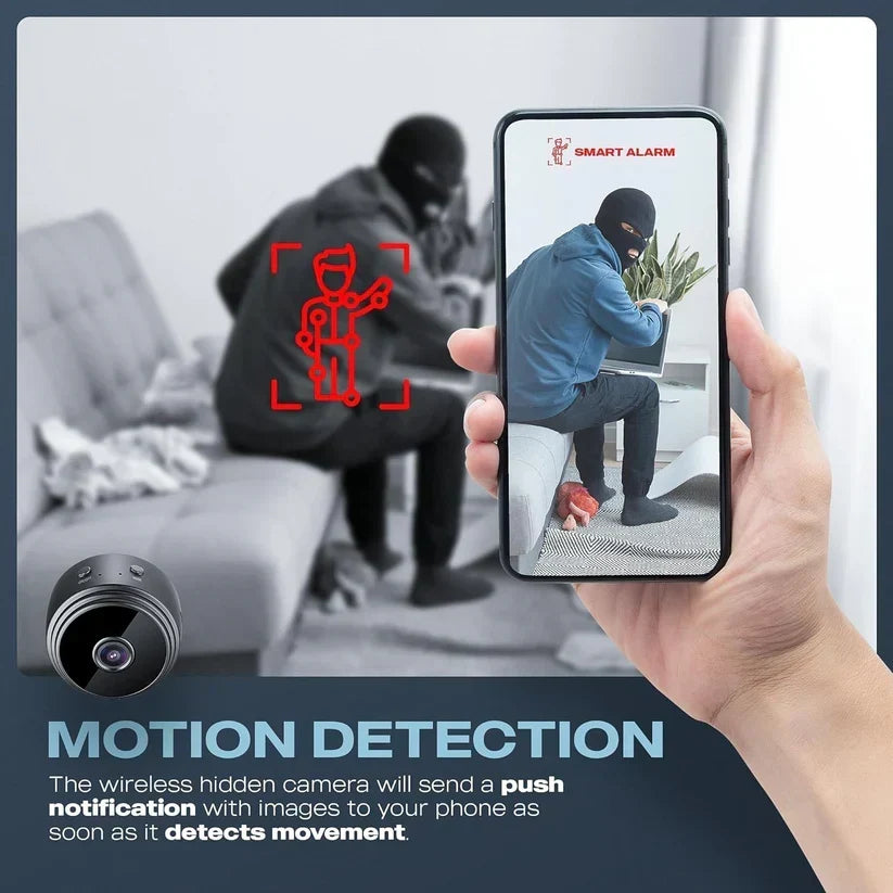 📷 Mini WiFi Camera | 1080P HD, Night Vision & Easy Wireless Setup