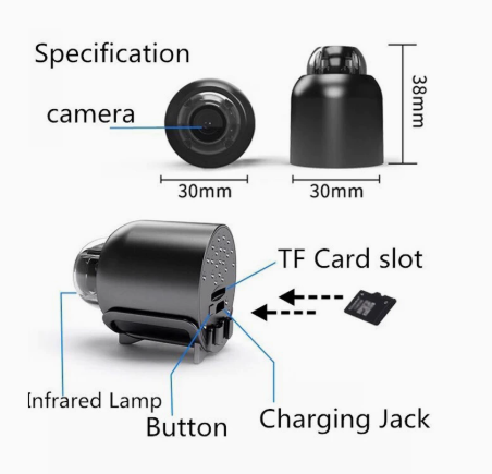 📷 Mini WiFi Camera | 1080P HD, Night Vision & Easy Wireless Setup